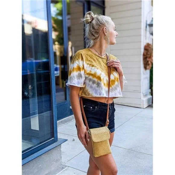 Roomy Pockets Small Crossbody Bags Cell Phone Wallet Purses for Women - Picture 5 of 7